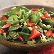 Strawberry Spinach Salad